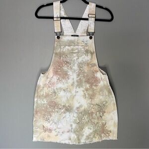 Wild Fable from Target Denim Overall Tie Dye Dress in Women’s Size Medium